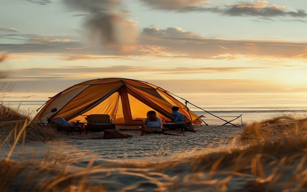 Rodzinny camping nad&nbsp;morzem – co&nbsp;zabrać z&nbsp;dziećmi